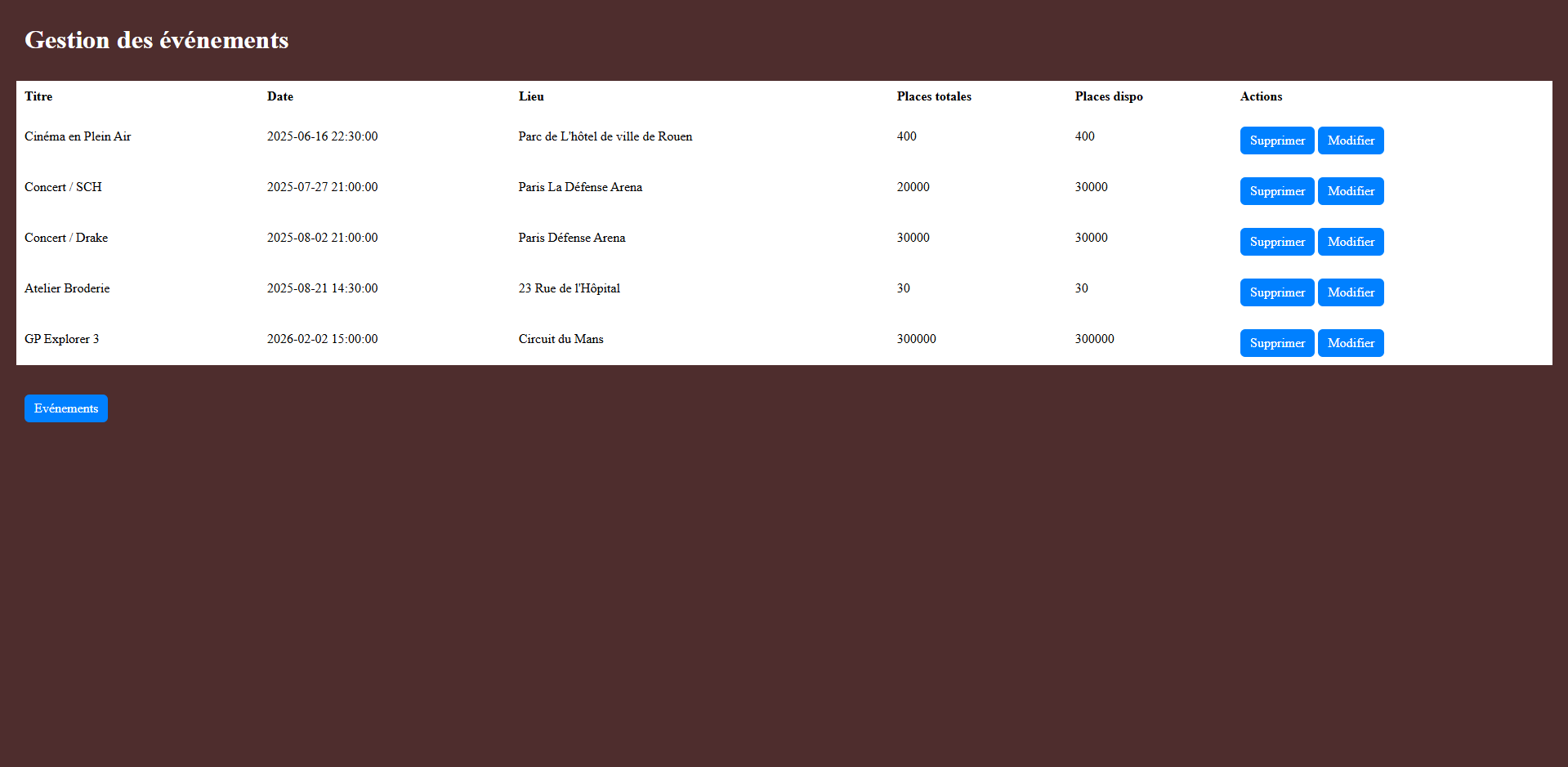 Section contact animée Nova Studio