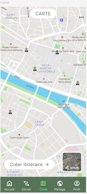 Maquette page services