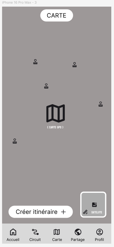 Wireframe page produit